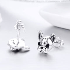 French Bulldog Stud Earrings - Lullaboo
