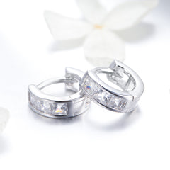 CZ Lobe Hugger Earrings - Lullaboo