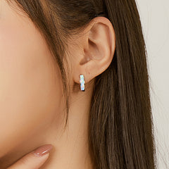 Opal Hoop Earrings - Lullaboo