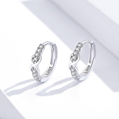 Infinity Hoop Earrings - Lullaboo