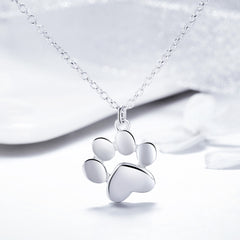 Paw Print Pendant Necklace - Lullaboo