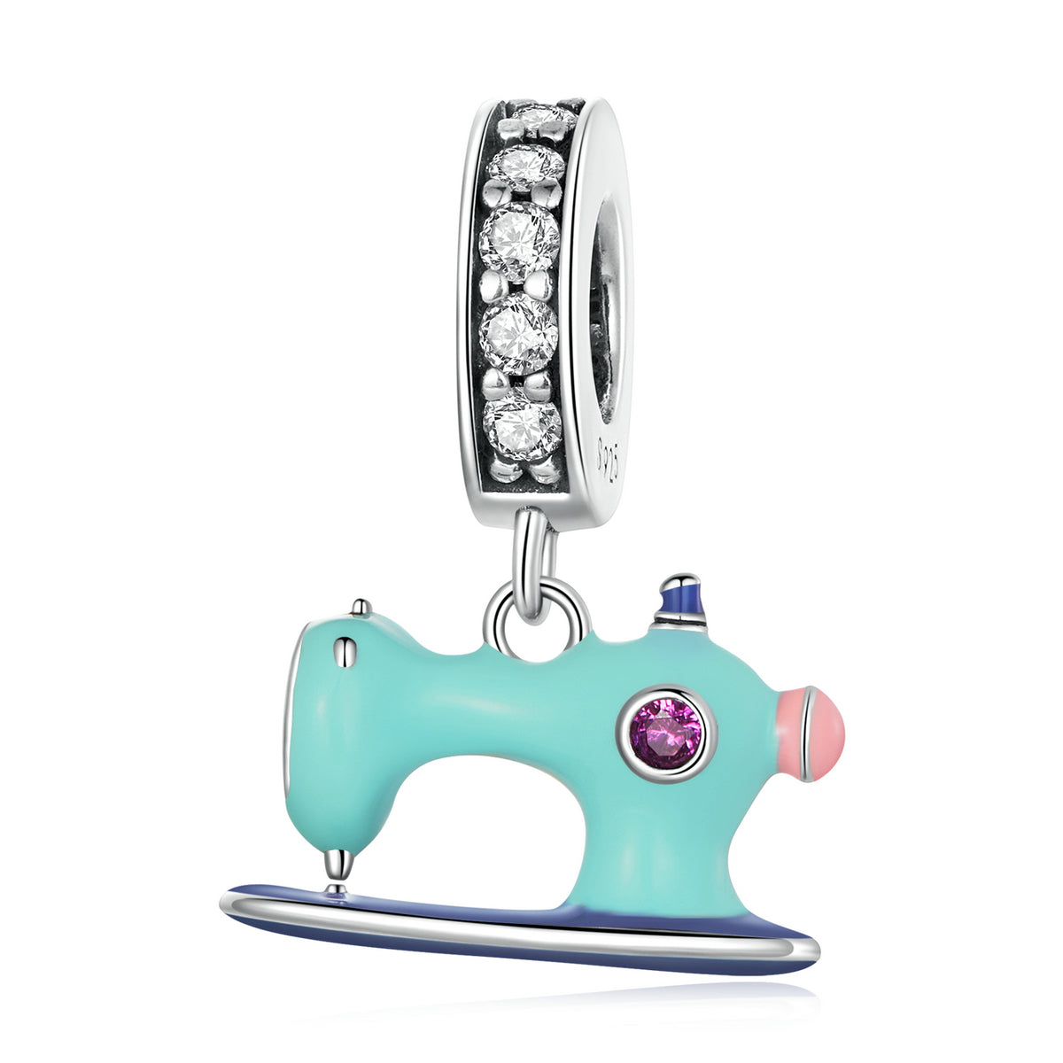 Sewing Machine Dangle Charm - Lullaboo