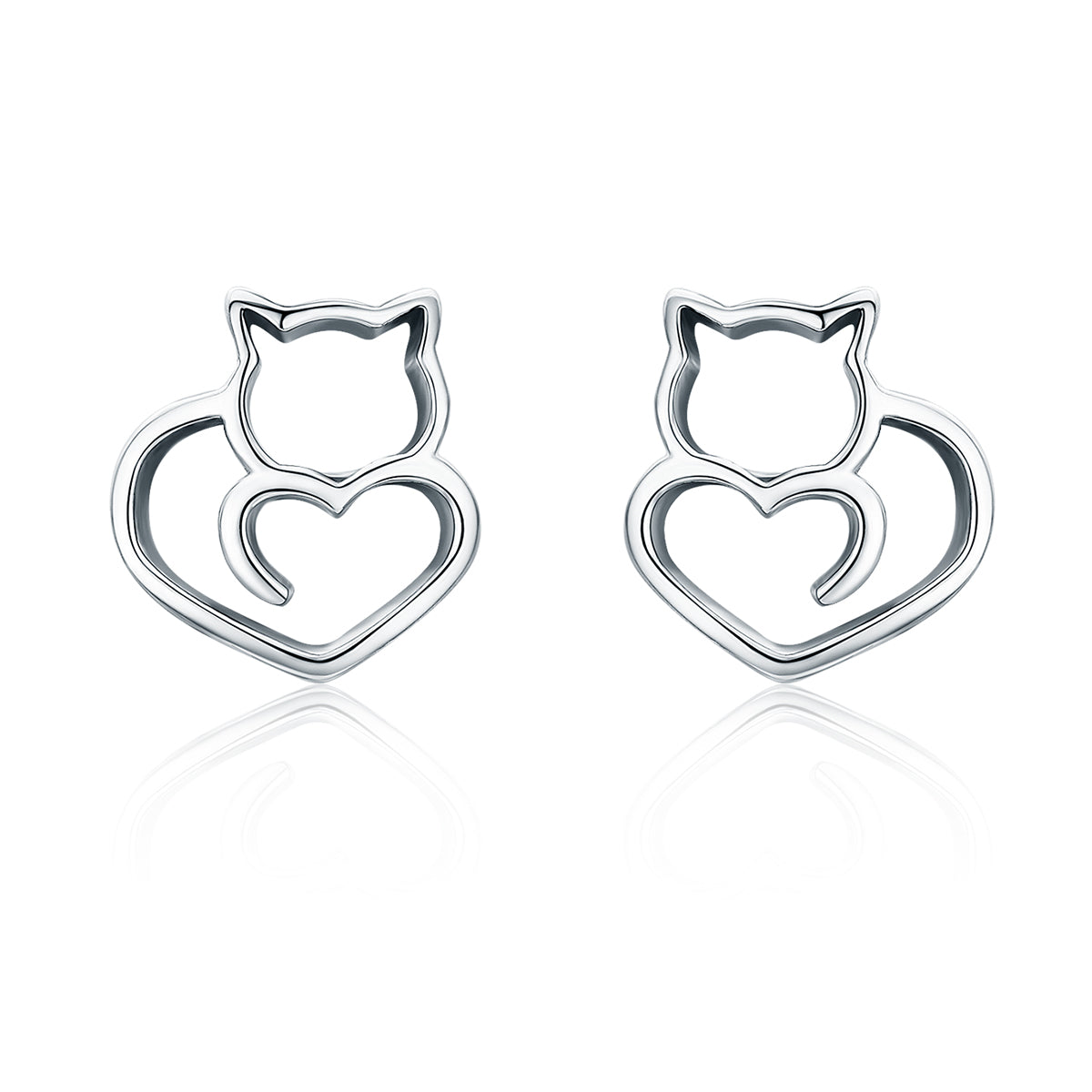 Cat Lover Stud Earrings - Lullaboo