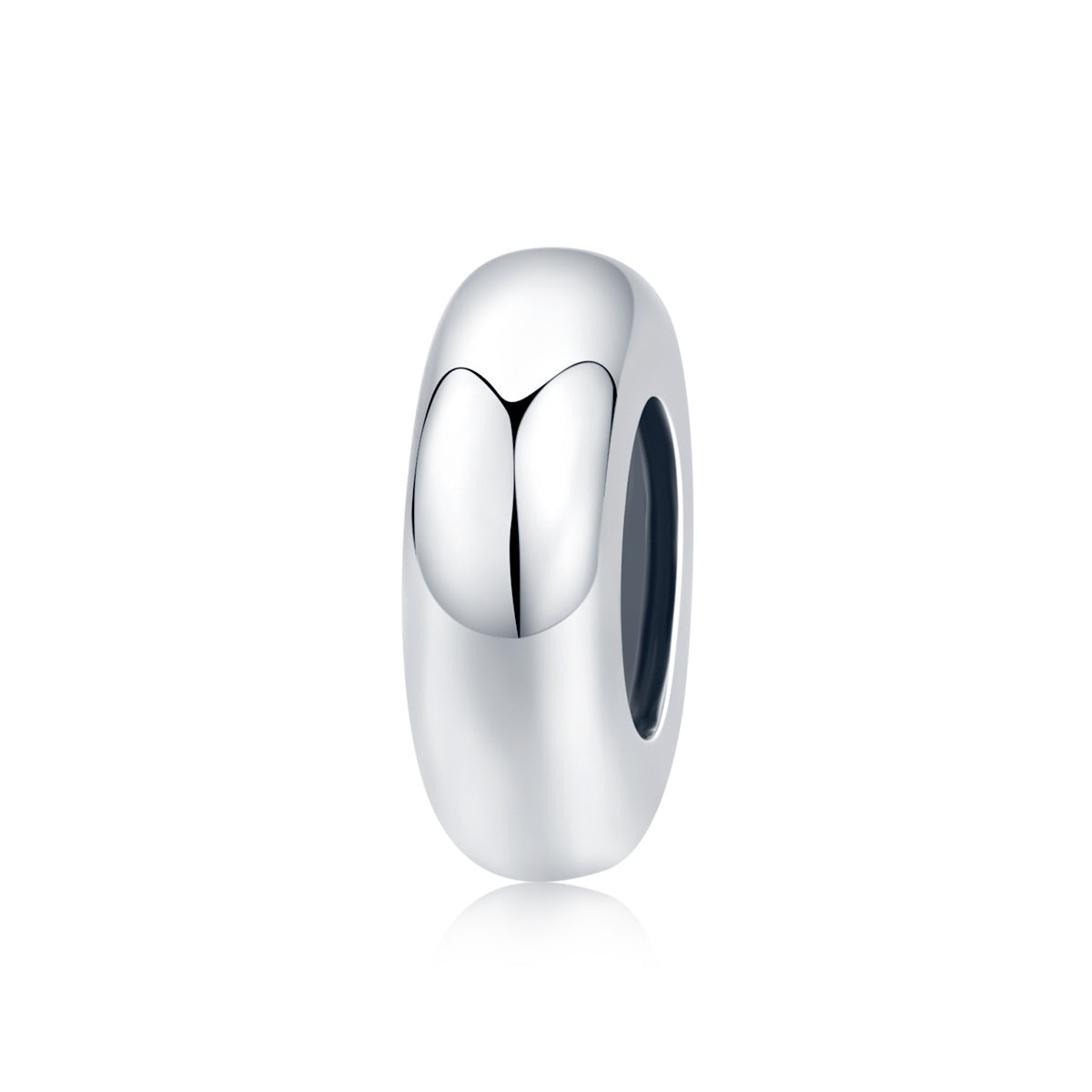 Simple Silver Bead Charm NZ | Lullaboo