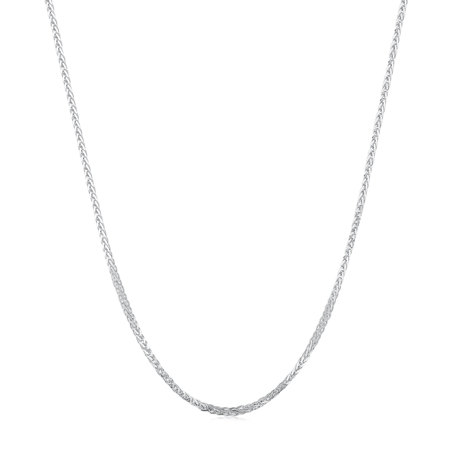 Simple Silver Chain Necklace - Lullaboo
