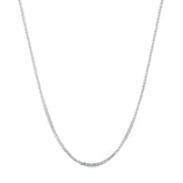 Simple Silver Chain Necklace - Lullaboo