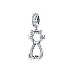 Sparky Cat Pandora Charms NZ | Lullaboo