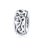 Silver Vintage Spacer Charm - Lullaboo