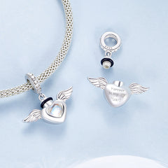 Pet Memorial Urn Dangle Charm