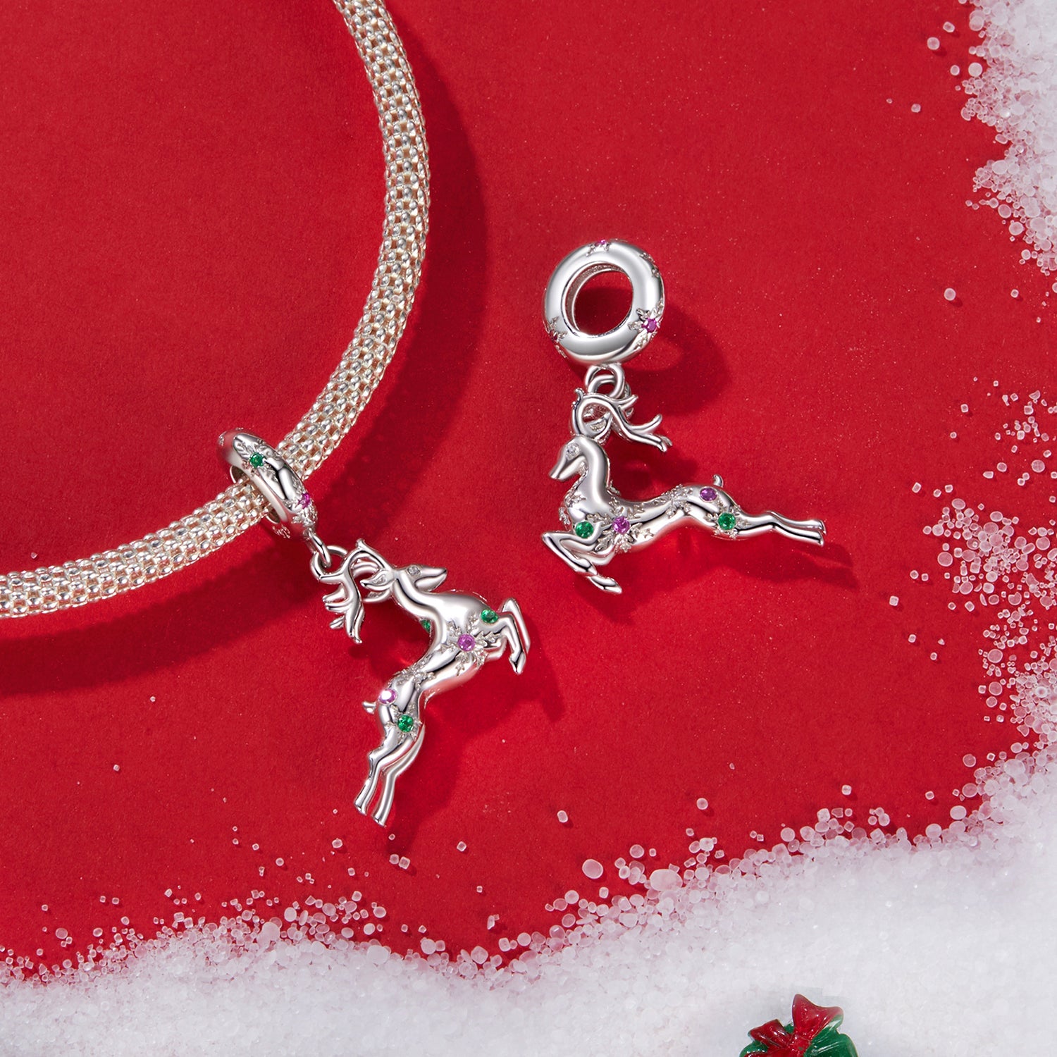 Reindeer Dangle Charm