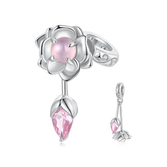 Dried Flowers Dangle Charm
