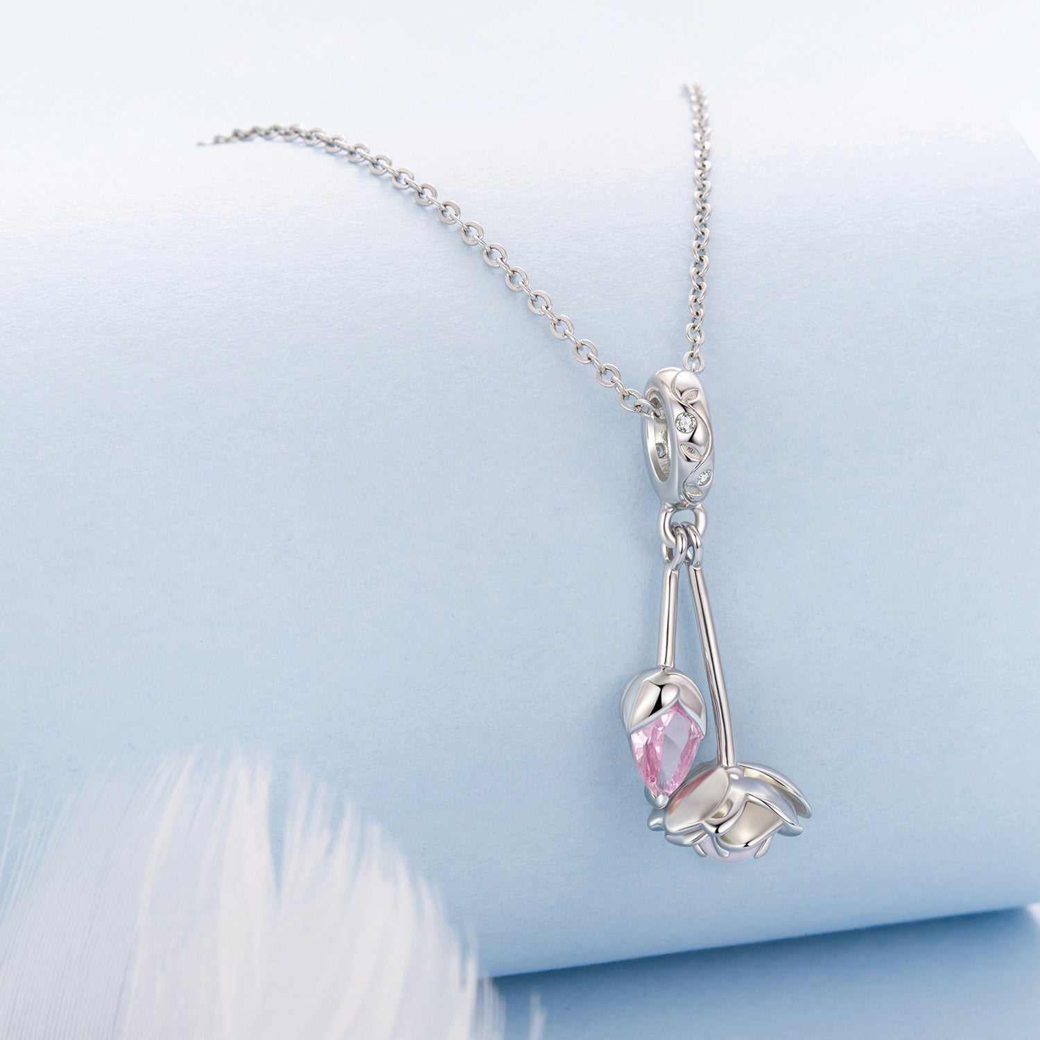 Dried Flowers Dangle Charm