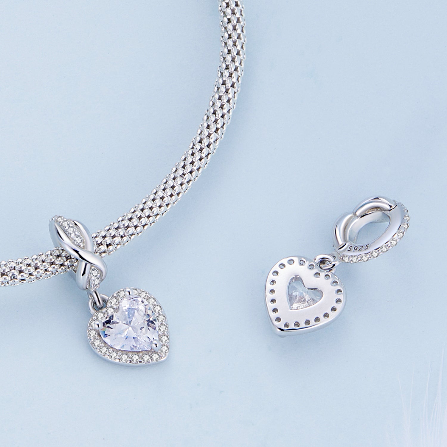 Shining Heart Pendant Charm - Lullaboo