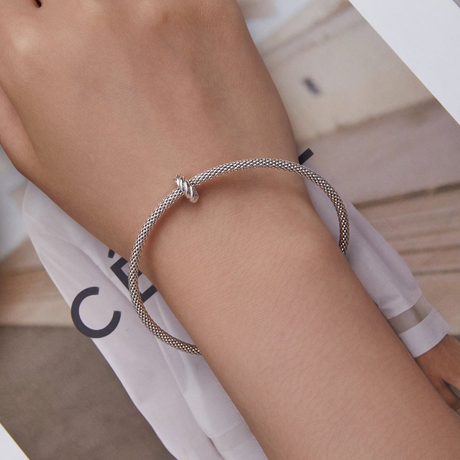 Twist Spacer Charm