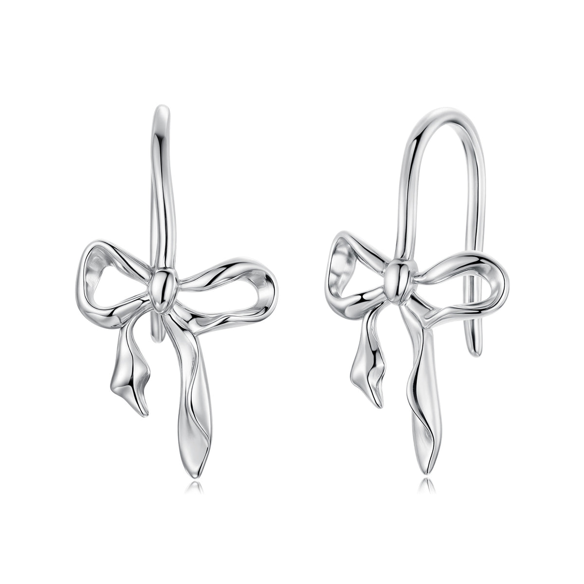 Romantic Bow Hook Earrings - Lullaboo