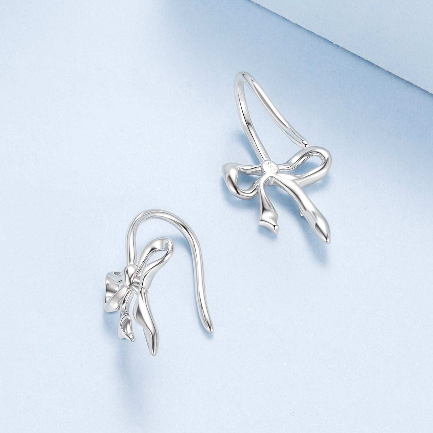 Romantic Bow Hook Earrings - Lullaboo