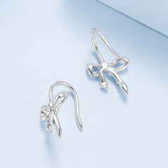 Romantic Bow Hook Earrings - Lullaboo