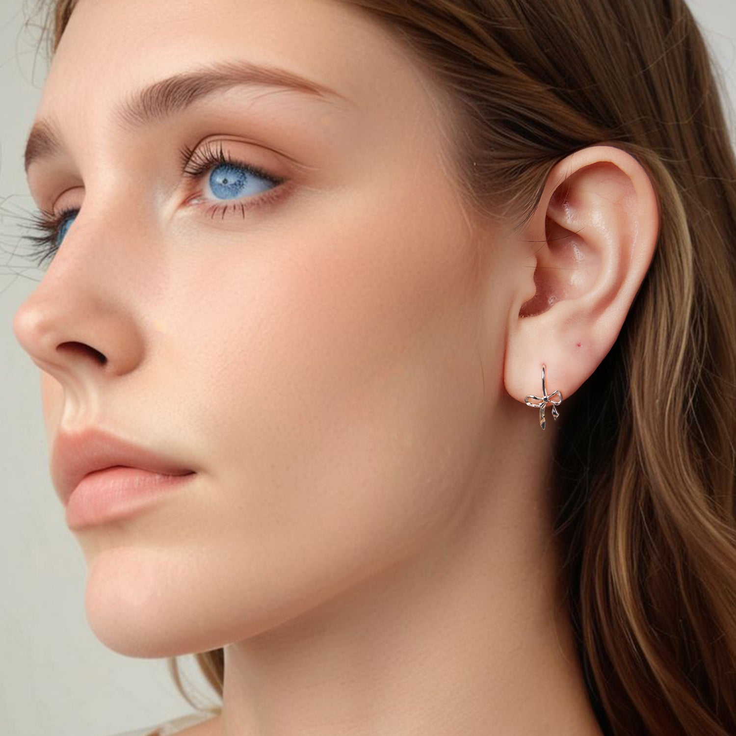 Romantic Bow Hook Earrings - Lullaboo