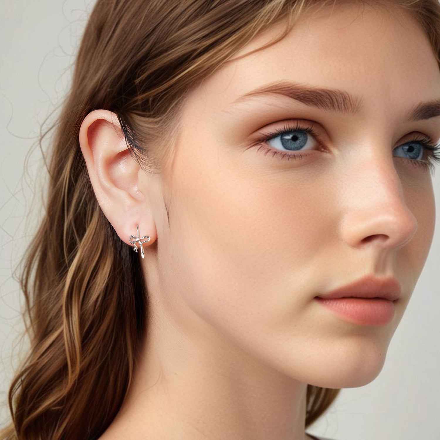 Romantic Bow Hook Earrings - Lullaboo