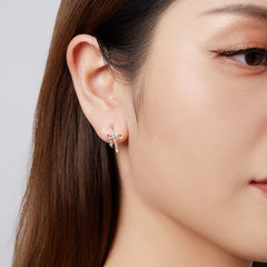 Romantic Bow Hook Earrings - Lullaboo