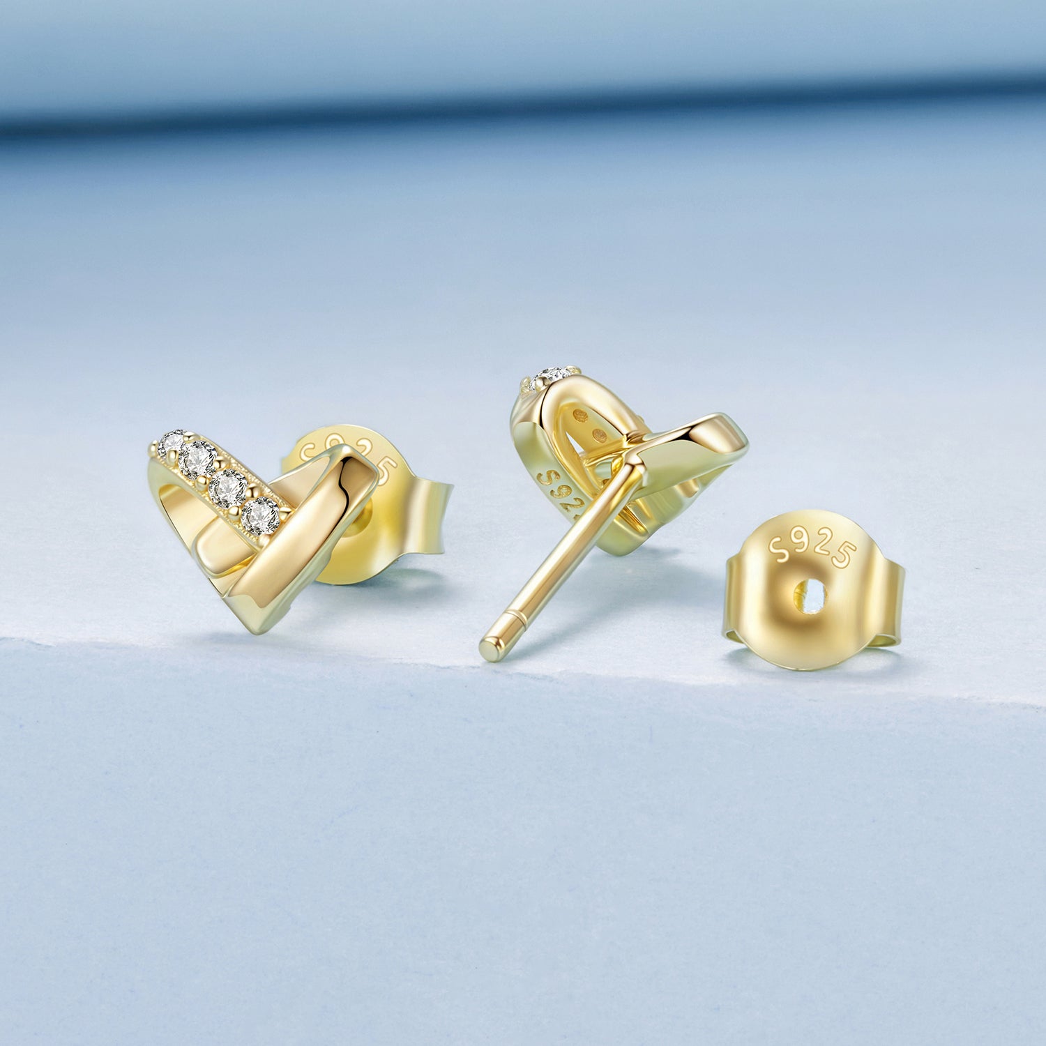 Heart Stud Earrings - Lullaboo