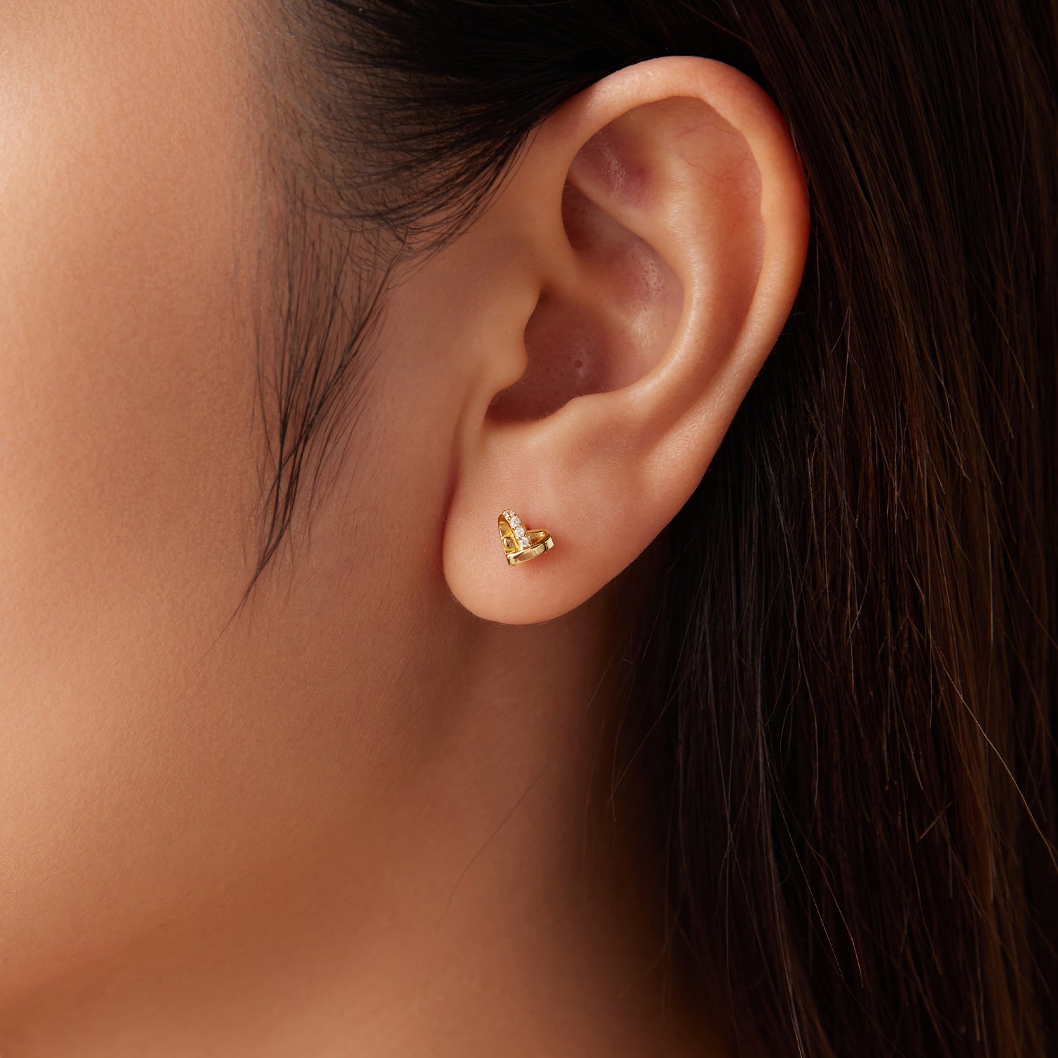 Heart Stud Earrings - Lullaboo