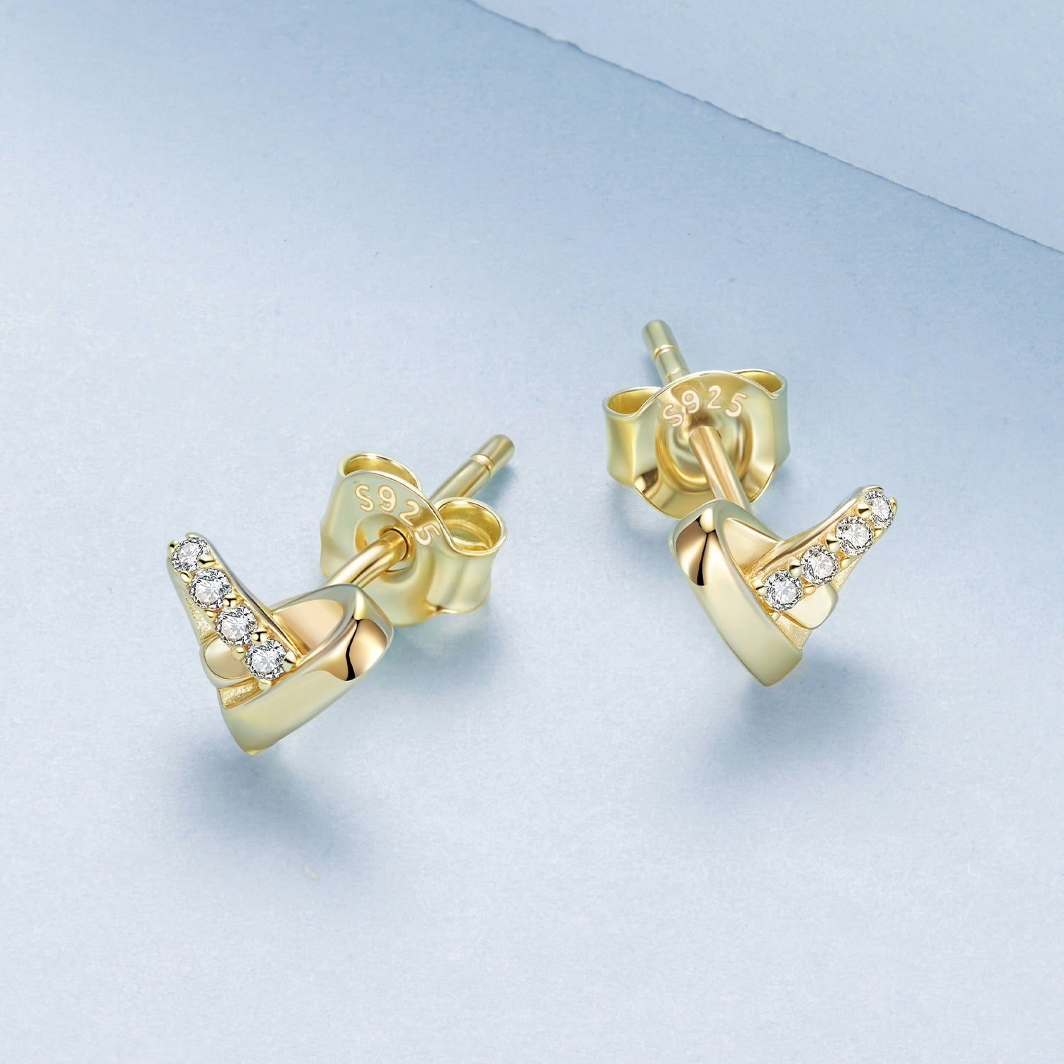 Heart Stud Earrings - Lullaboo