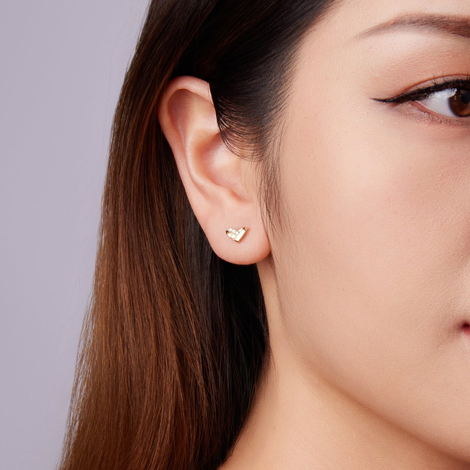 Heart Stud Earrings - Lullaboo