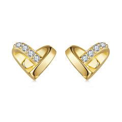 Heart Stud Earrings - Lullaboo