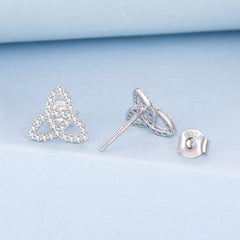 Celtic Knot Stud Earrings - Lullaboo