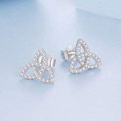 Celtic Knot Stud Earrings - Lullaboo