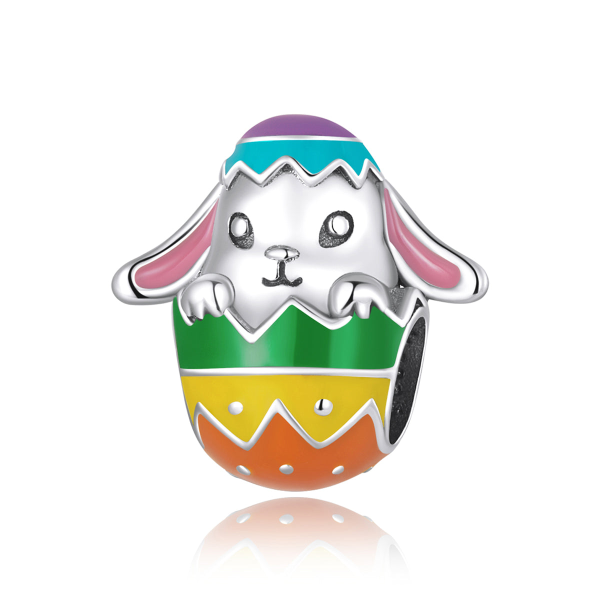 Easter Bunny in Egg Charm - Lullaboo