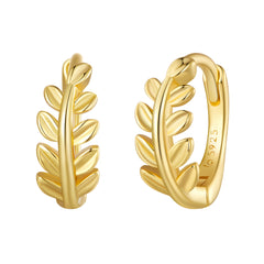 Gold Leaf Earrings