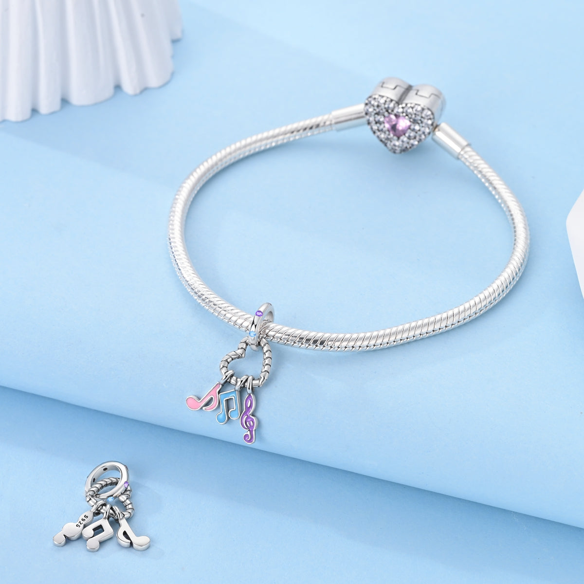 Pastel Music Dangle Charm - Lullaboo