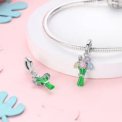 Bouquet of Flowers Dangle Charm - Lullaboo