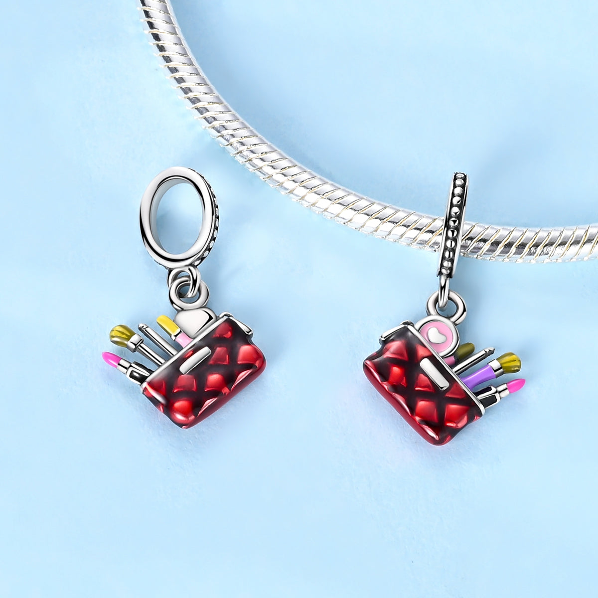 Makeup Bag Dangle Charm - Lullaboo