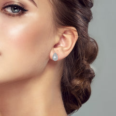 Tear Drop CZ Studs - Lullaboo