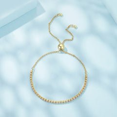 Gold Sparkling Strand Bracelet - Lullaboo