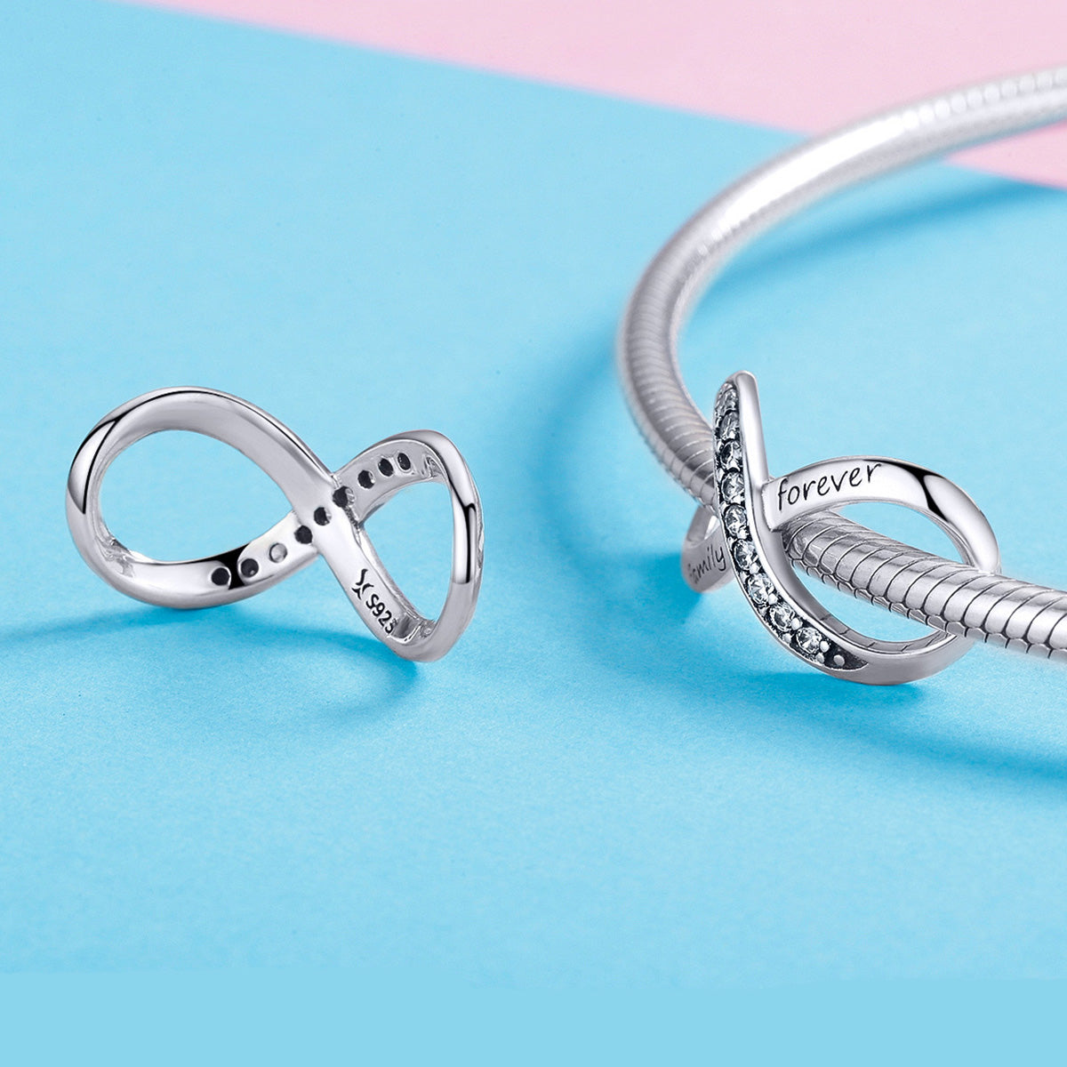 Infinity Family Silver Charm - Lullaboo