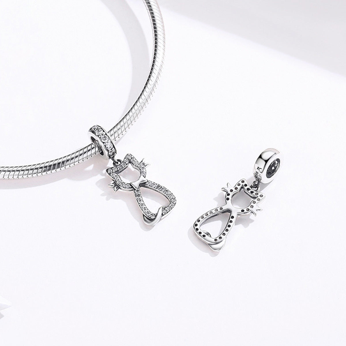 Sparkly Cat Charm - Lullaboo