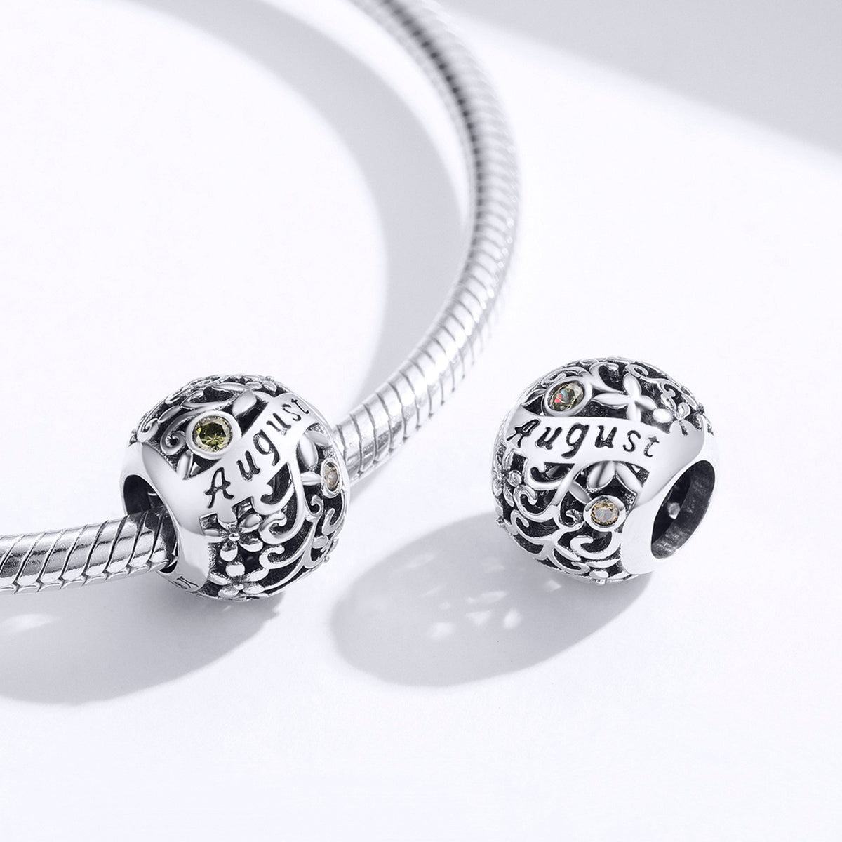 August Birthstone Charm - Lullaboo