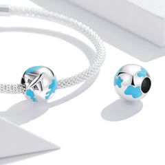 Travel Round The World Charm