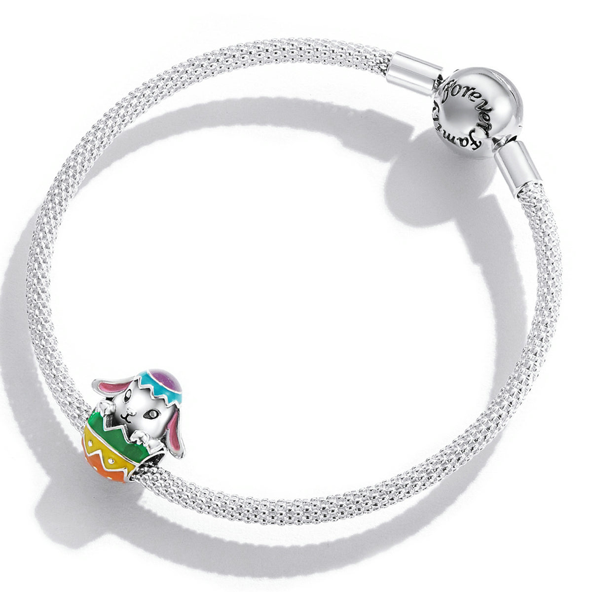 Easter Bunny in Egg Charm - Lullaboo