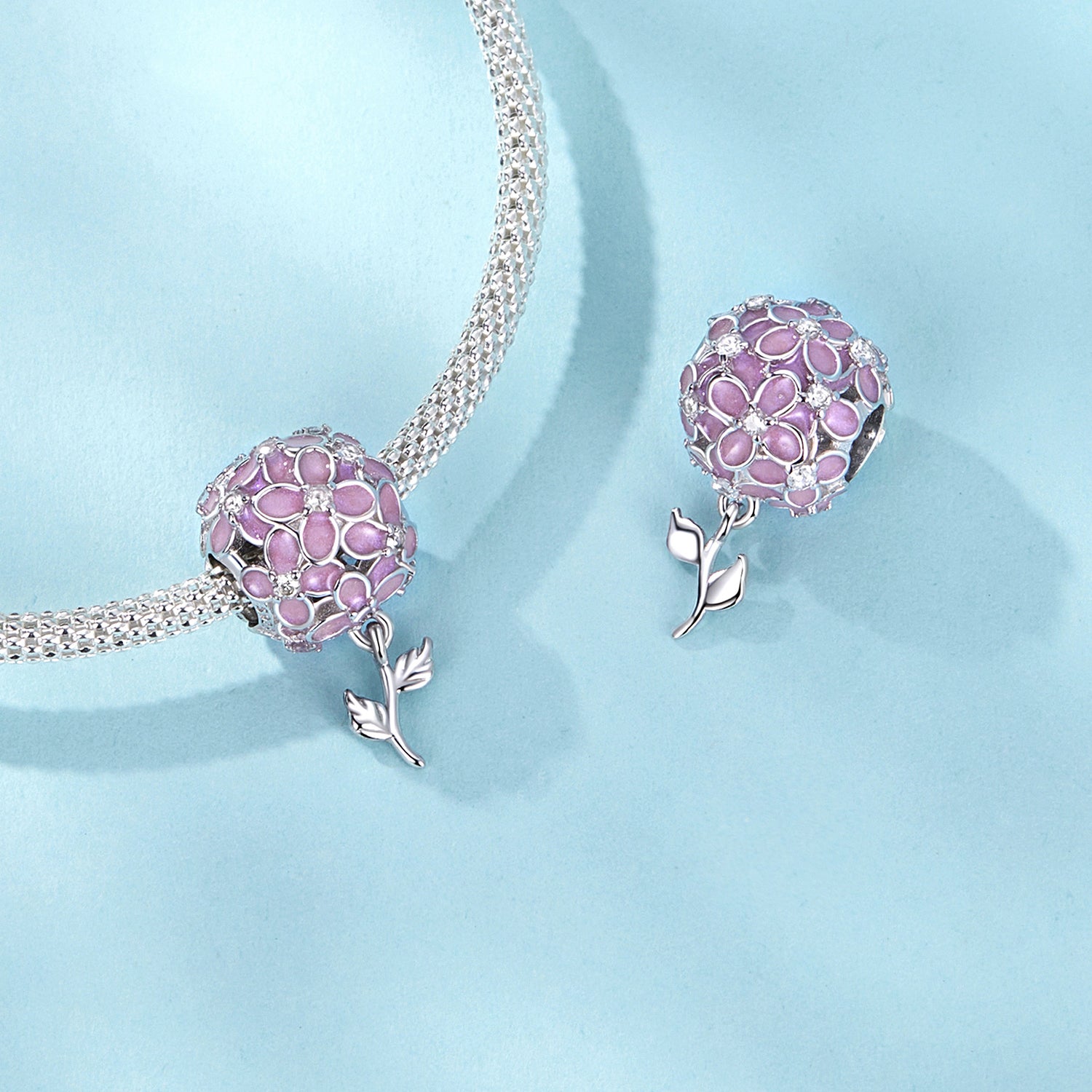 Pink Hydrangea Charm