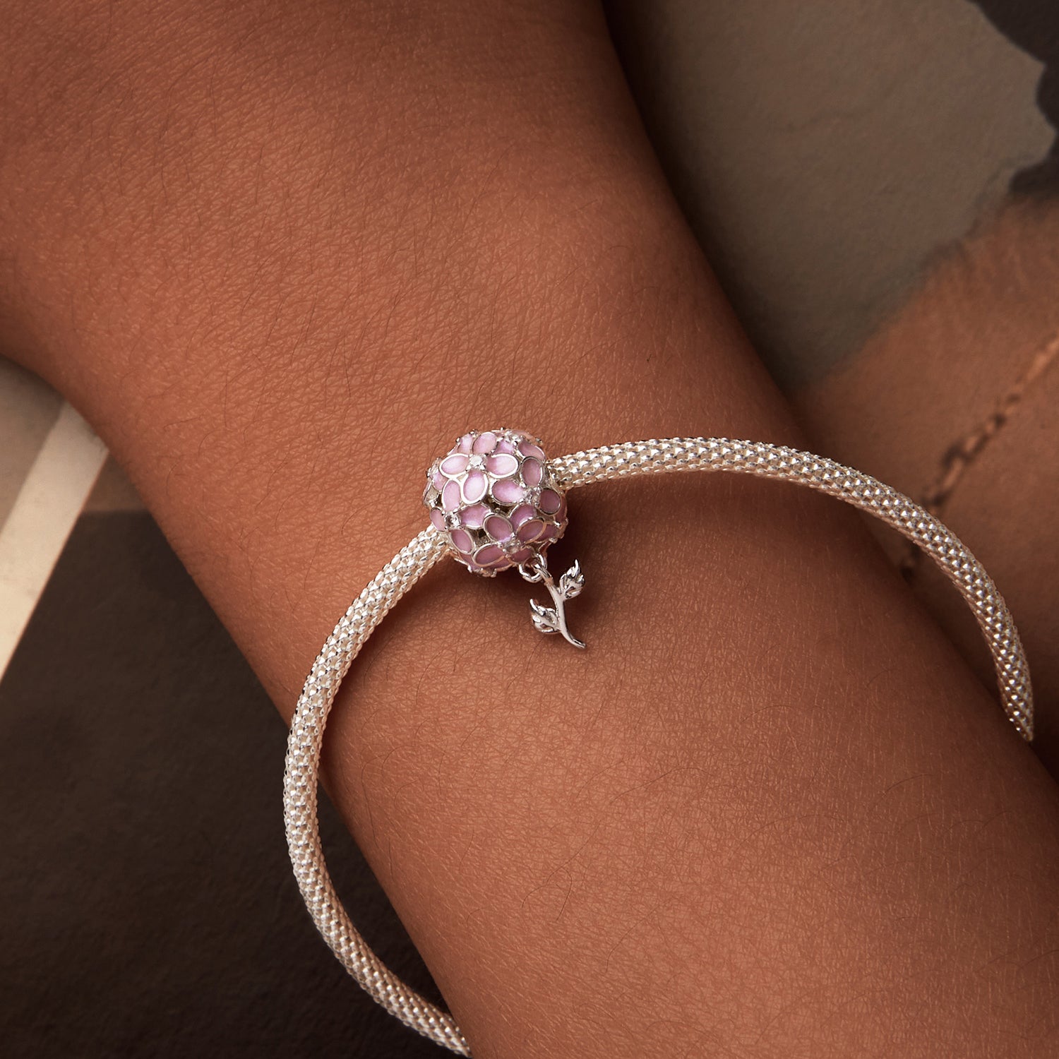 Pink Hydrangea Charm