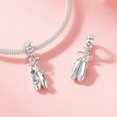 Ballet Slipper Dangle Charm