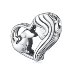 Dog Lover Heart Charm