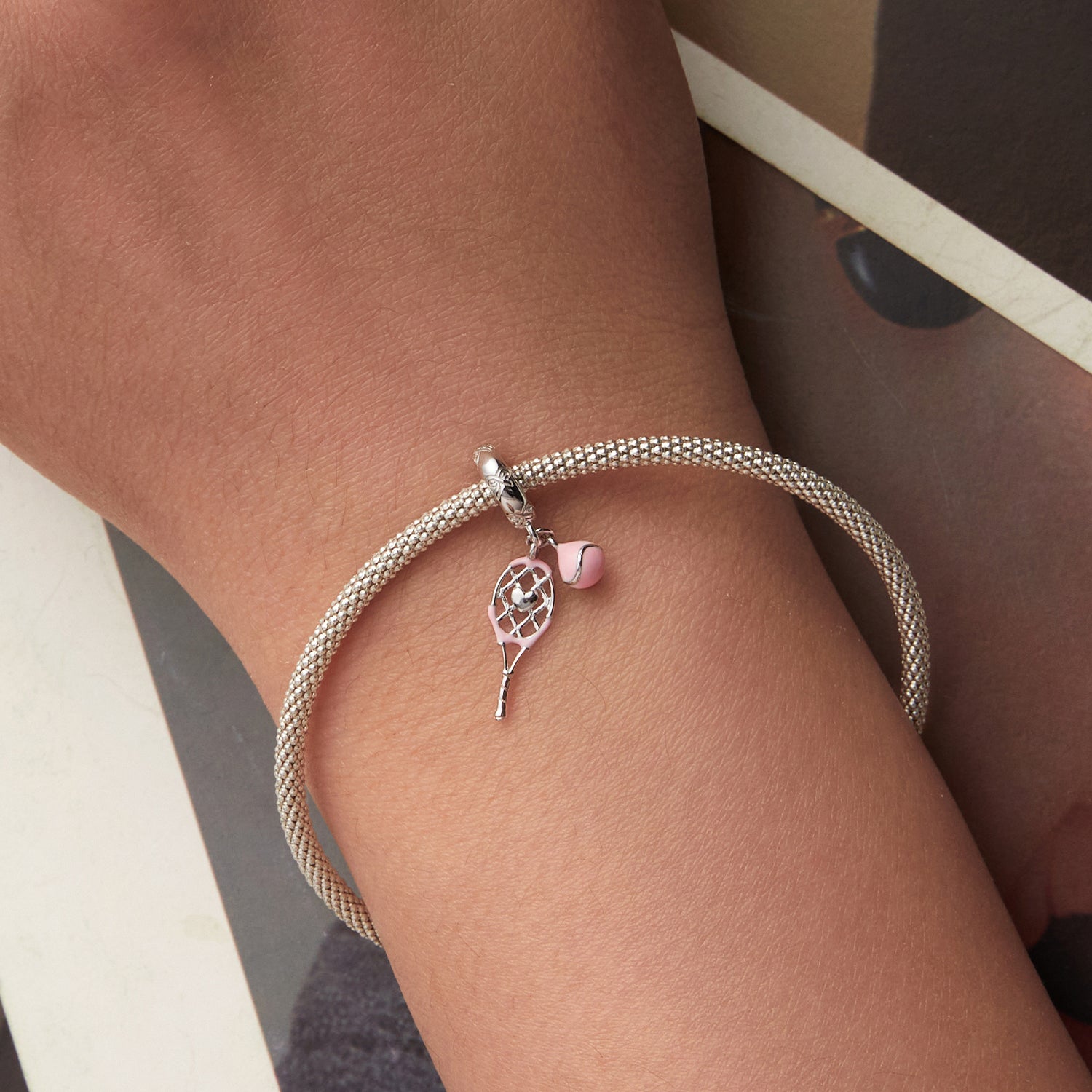 Tennis Dangle Charm