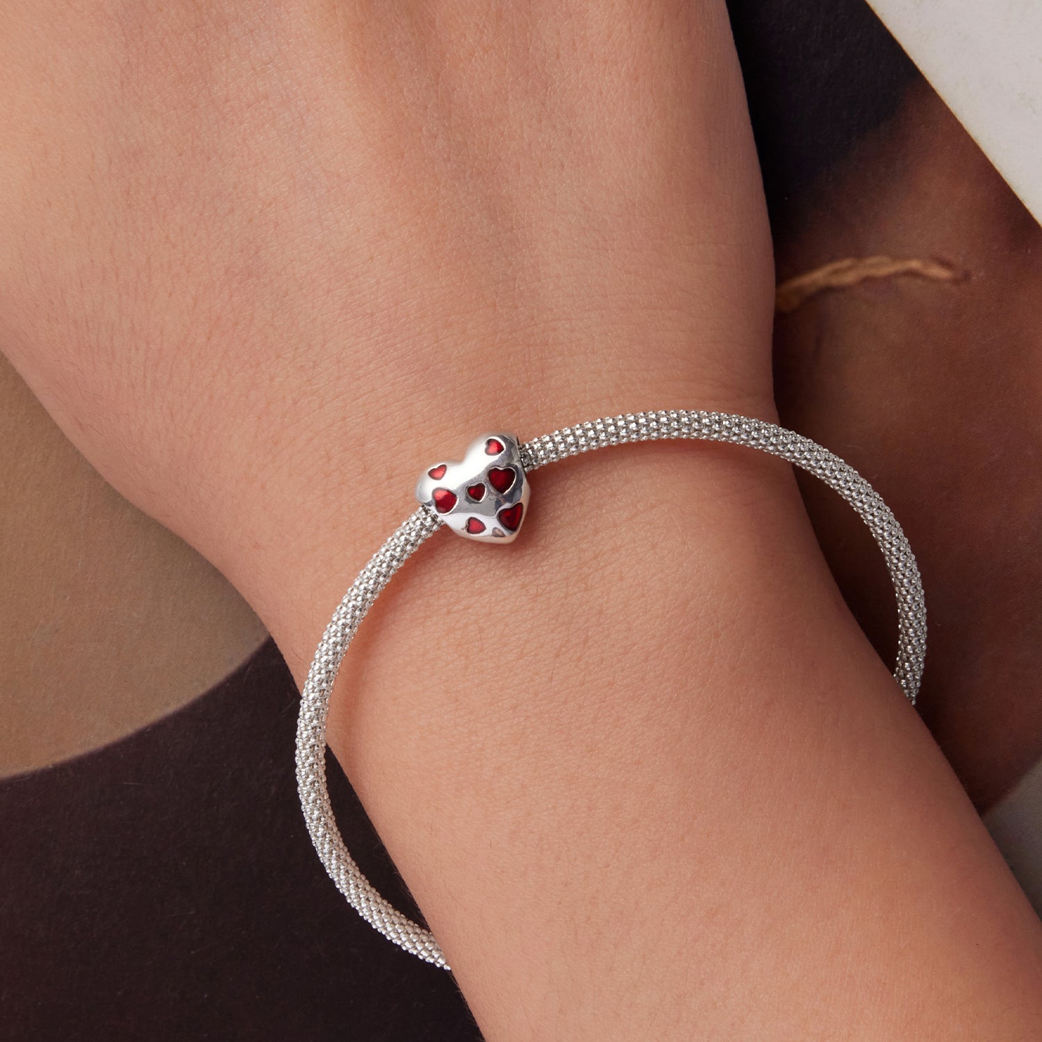 Mini Love Hearts Charm