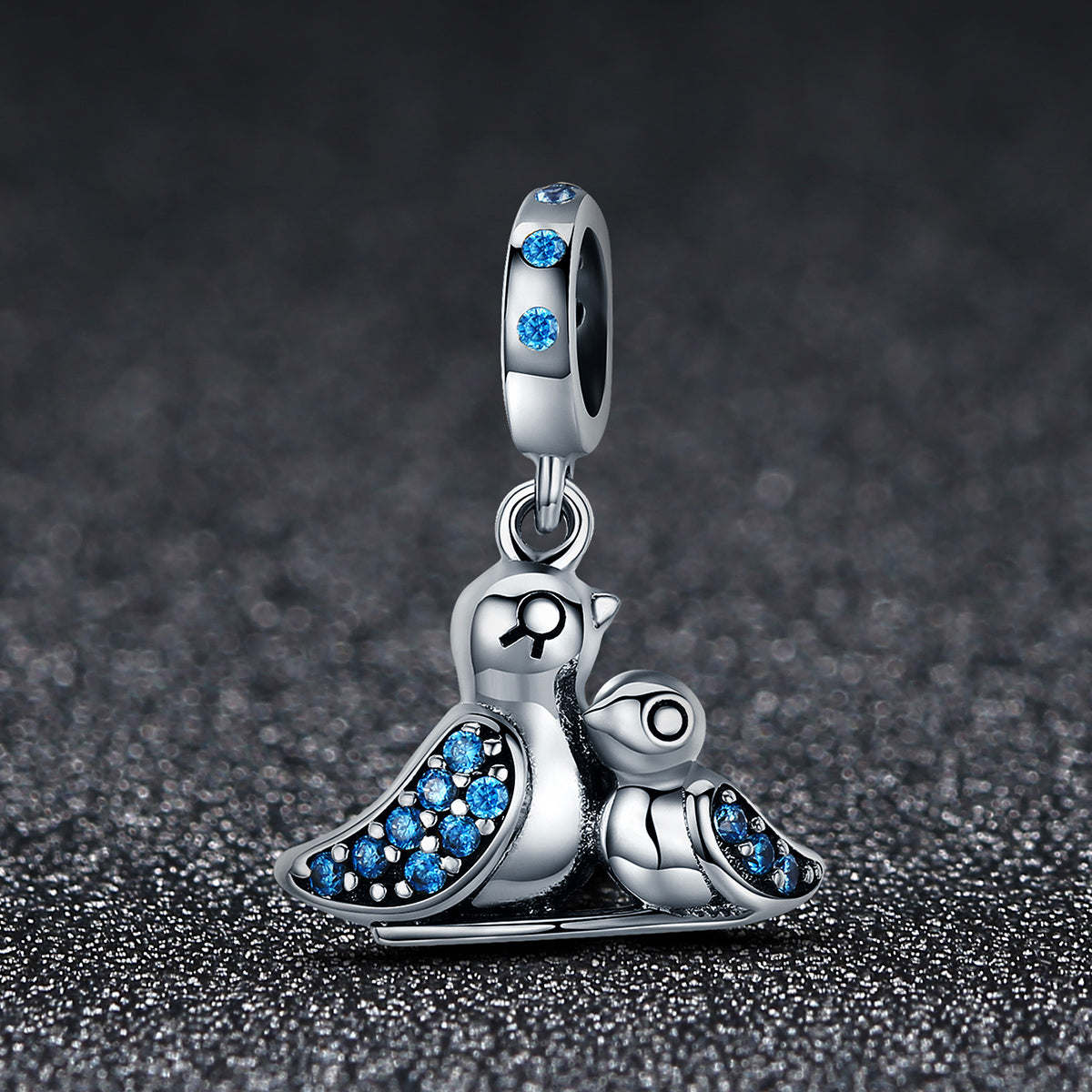 Blue Birds Charm - Lullaboo